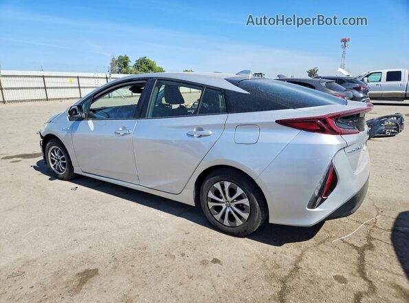 JTDKAMFP5M3174376 2021 TOYOTA PRIUS Silver 