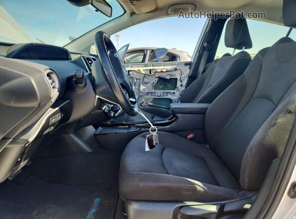 JTDKAMFP5M3174376 2021 TOYOTA PRIUS Silver 