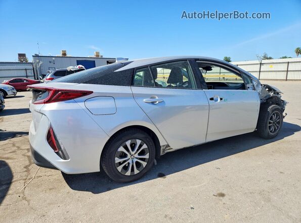 JTDKAMFP5M3174376 2021 TOYOTA PRIUS Silver 