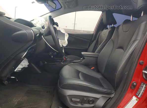 JTDKAMFP6M3175830 2021 TOYOTA PRIUS Red 