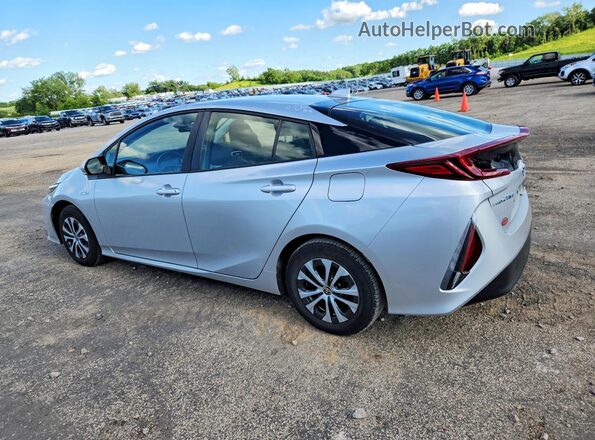 JTDKAMFP6M3188688 2021 TOYOTA PRIUS Silver უკანა მარცხენა
