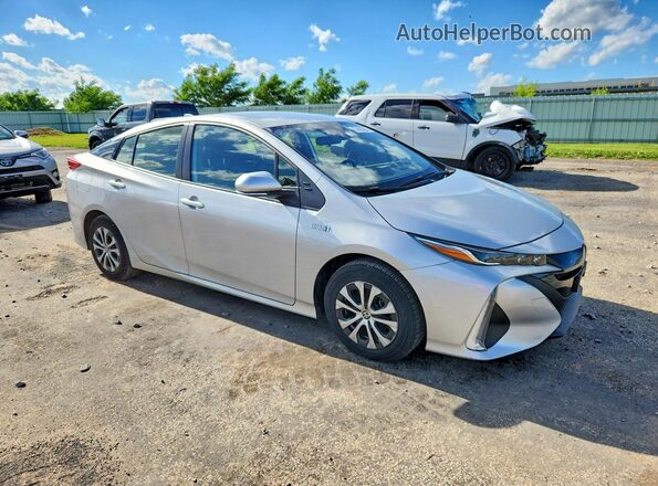 JTDKAMFP6M3188688 2021 TOYOTA PRIUS Silver წინა მარჯვენა