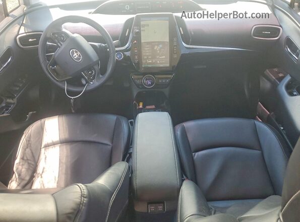 JTDKAMFP6N3226888 2022 TOYOTA PRIUS White წინა პანელის ხედი