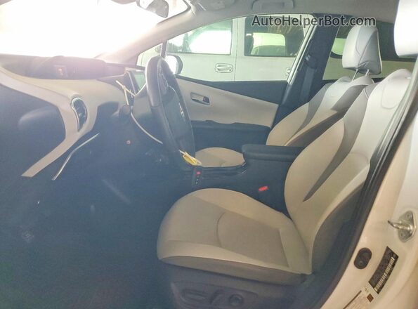 JTDKAMFP7M3172788 2021 TOYOTA PRIUS White Front interior view