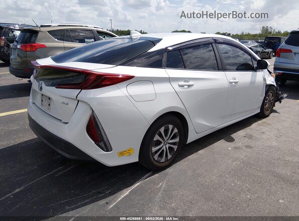 JTDKAMFP7M3183547 2021 TOYOTA PRIUS PRIME White Հետևի աջ
