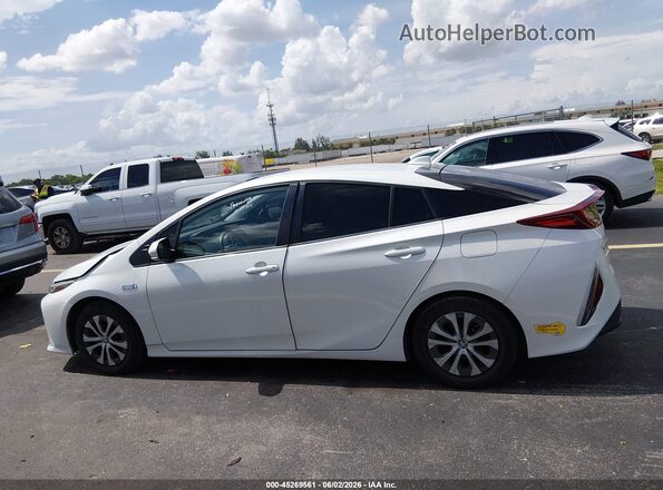 JTDKAMFP7M3183547 2021 TOYOTA PRIUS PRIME White Սալոնի 360 աստիճան տեսք