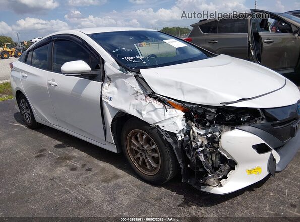 JTDKAMFP7M3183547 2021 TOYOTA PRIUS PRIME White Դիմացի տեսք