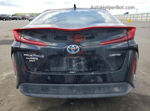 JTDKAMFP8M3174808 2021 TOYOTA PRIUS Black Widok z tyłu
