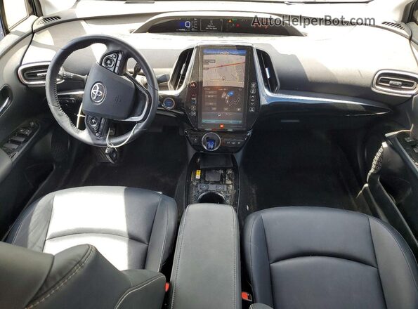 JTDKAMFP8M3174808 2021 TOYOTA PRIUS Black Widok deski rozdzielczej