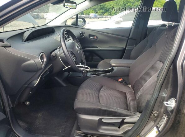 JTDKAMFP8M3178860 2021 TOYOTA PRIUS Угольный Вид салона спереди