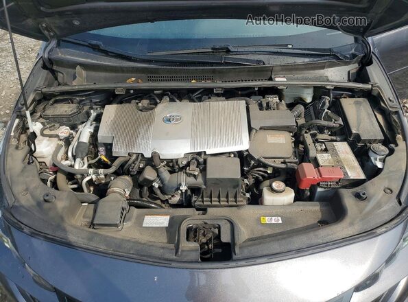 JTDKAMFP8M3178860 2021 TOYOTA PRIUS Угольный Вид задней части салона