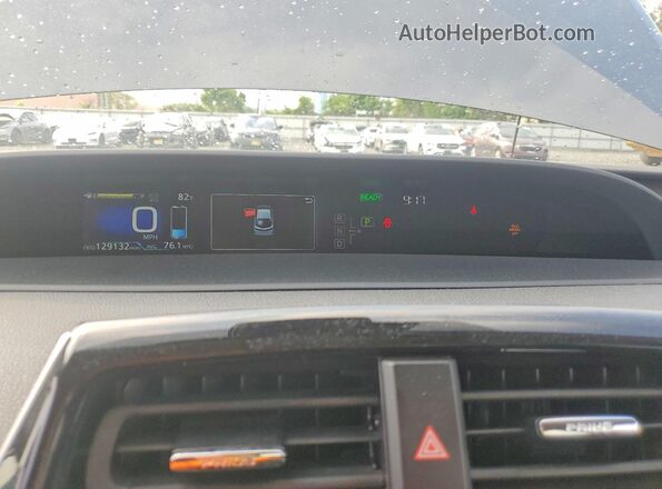 JTDKAMFP8M3178860 2021 TOYOTA PRIUS Угольный Вид щитка приборов