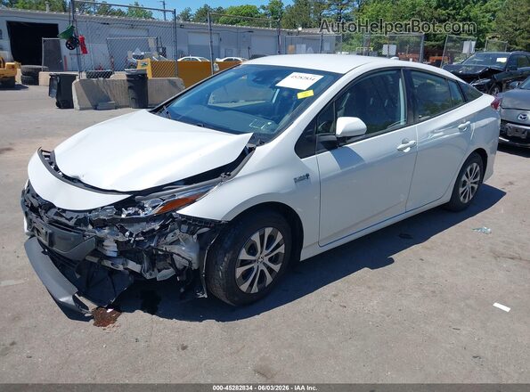 JTDKAMFP8M3189938 2021 TOYOTA PRIUS PRIME Белый 