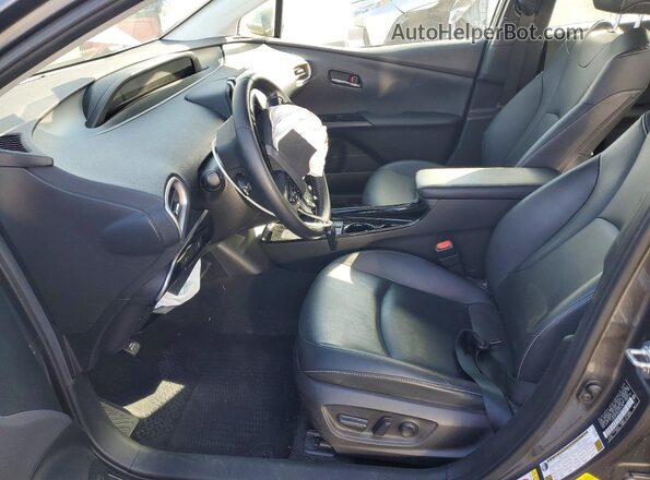 JTDKAMFP8N3215794 2022 TOYOTA PRIUS Gray Սալոնի դիմացի տեսք