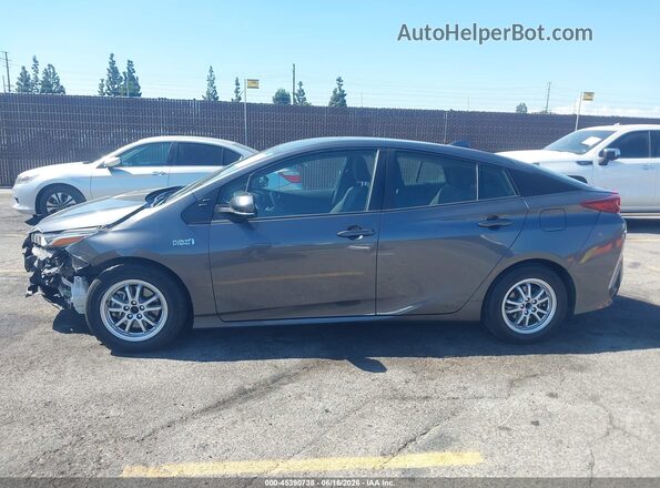 JTDKAMFP9M3176566 2021 TOYOTA PRIUS PRIME Gray Widok wnętrza 360 stopni