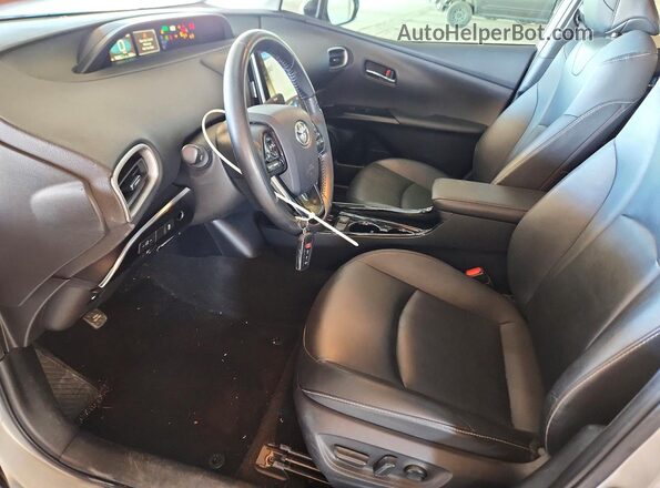 JTDKAMFP9M3185252 2021 TOYOTA PRIUS Серебряный 