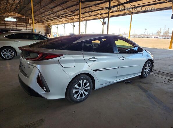 JTDKAMFP9M3185252 2021 TOYOTA PRIUS Серебряный 