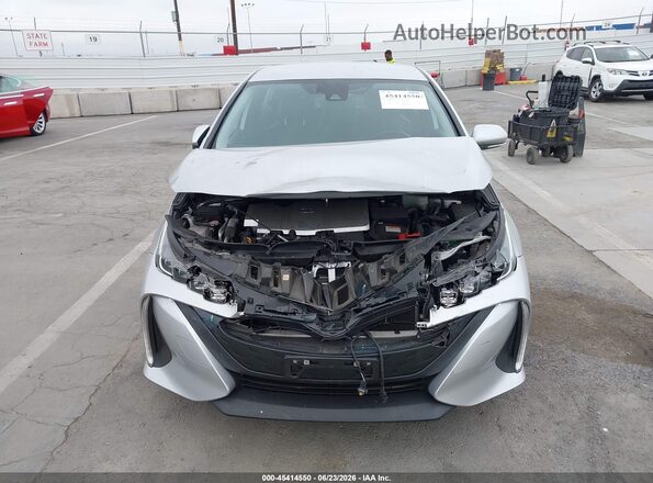 JTDKAMFP9N3201208 2022 TOYOTA PRIUS PRIME Silver Սալոնի հետևի տեսք