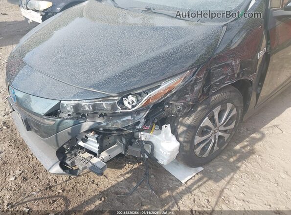 JTDKAMFP9N3205517 2022 TOYOTA PRIUS PRIME Black Front view