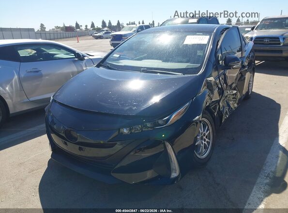 JTDKAMFP9N3225900 2022 TOYOTA PRIUS PRIME Navy წინა მარცხენა ხედი სამი მეოთხედიდან
