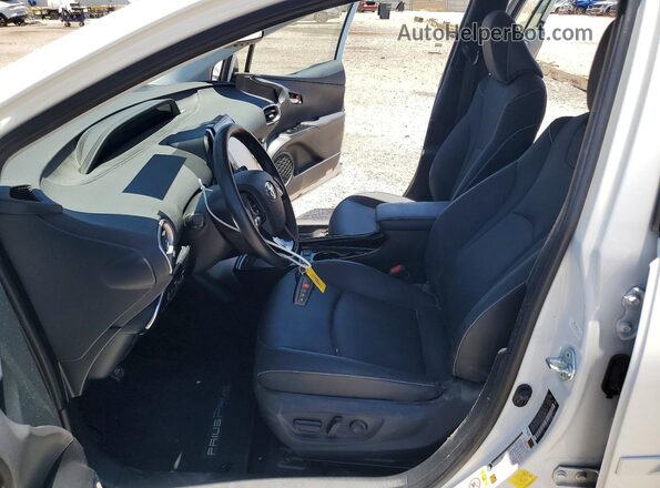 JTDKAMFPXM3191240 2021 TOYOTA PRIUS White წინა სალონის ხედი