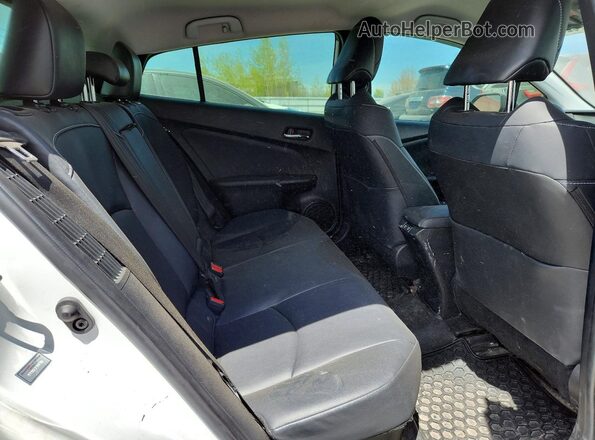 JTDKAMFPXM3192775 2021 TOYOTA PRIUS White უკანა სავარძლების ხედი