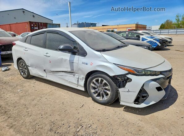 JTDKAMFPXM3192775 2021 TOYOTA PRIUS White წინა მარჯვენა