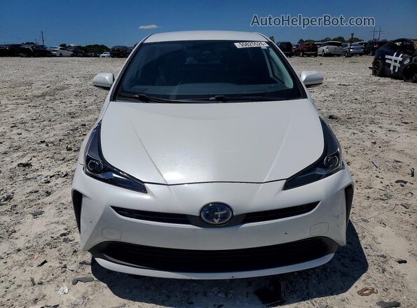 JTDKAMFU1M3128064 2021 TOYOTA PRIUS White წინა ხედი
