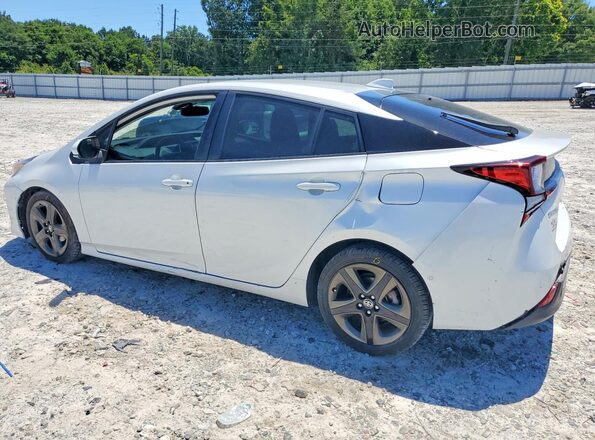 JTDKAMFU1M3128064 2021 TOYOTA PRIUS White უკანა მარცხენა