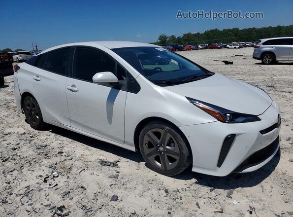 JTDKAMFU1M3128064 2021 TOYOTA PRIUS White წინა მარჯვენა