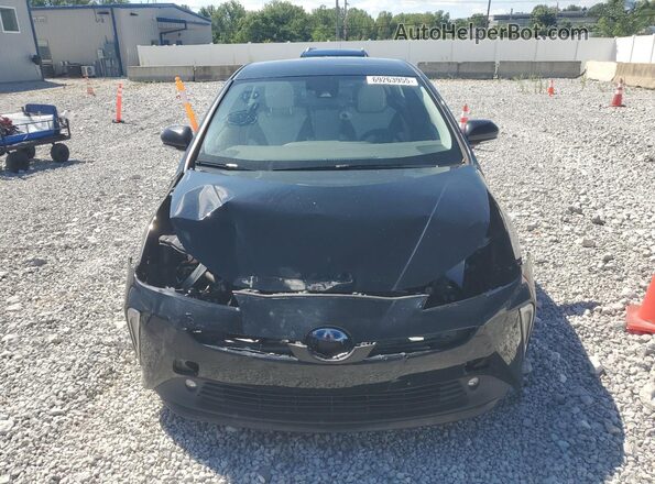 JTDKAMFU1N3177749 2022 TOYOTA PRIUS Black Вид спереду