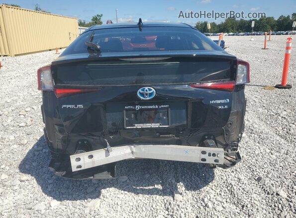 JTDKAMFU1N3177749 2022 TOYOTA PRIUS Black Вид ззаду