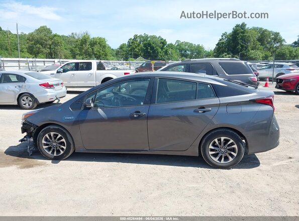JTDKAMFU2M3130468 2021 TOYOTA PRIUS Gray 