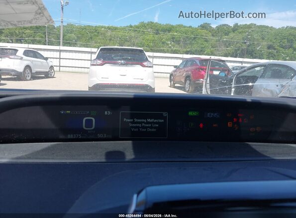 JTDKAMFU2M3130468 2021 TOYOTA PRIUS Gray 