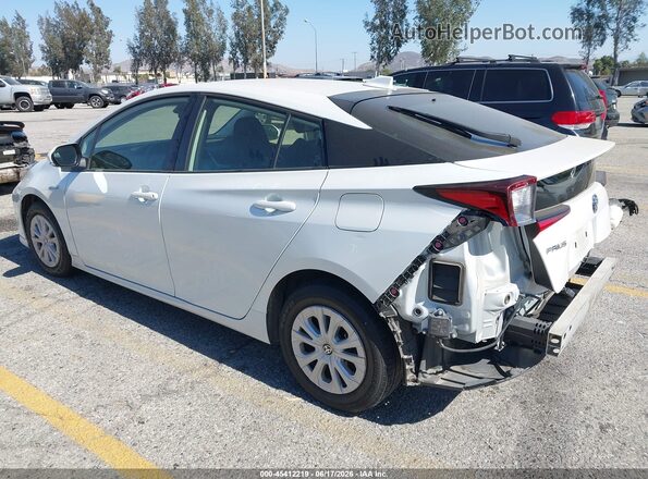 JTDKAMFU2M3134732 2021 TOYOTA PRIUS White Հետևի ձախ