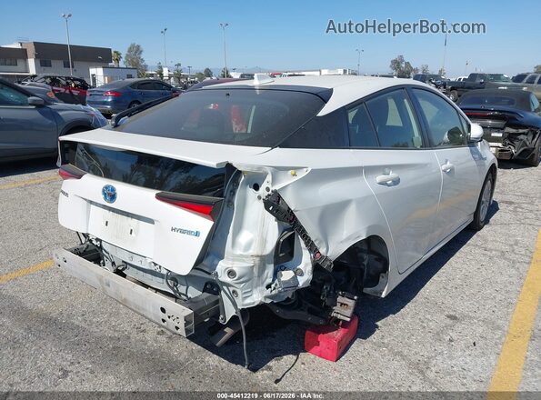 JTDKAMFU2M3134732 2021 TOYOTA PRIUS White Հետևի աջ