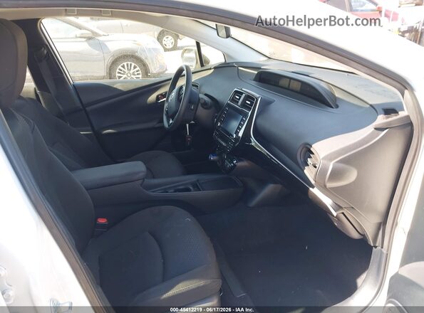 JTDKAMFU2M3134732 2021 TOYOTA PRIUS White Սալոնի դիմացի տեսք