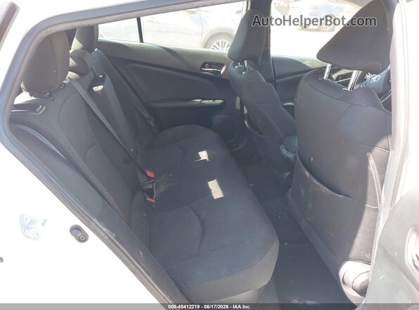 JTDKAMFU2M3134732 2021 TOYOTA PRIUS White VIN կոդի պիտակի տեսք