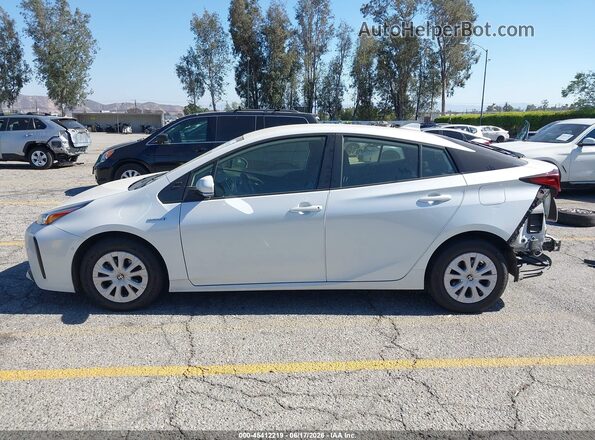 JTDKAMFU2M3134732 2021 TOYOTA PRIUS White 