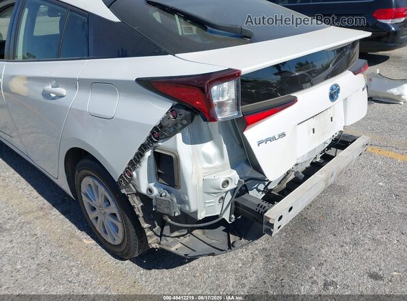 JTDKAMFU2M3134732 2021 TOYOTA PRIUS White 