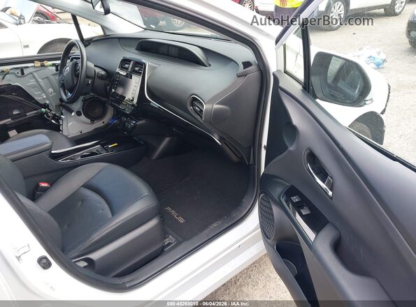 JTDKAMFU2M3139896 2021 TOYOTA PRIUS White Вид салону спереду
