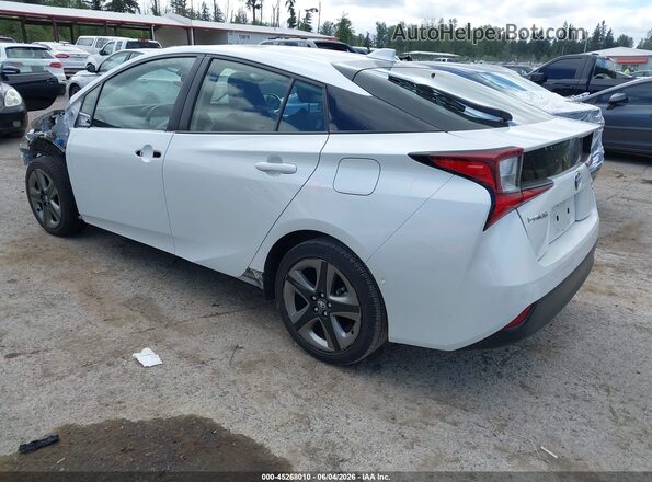 JTDKAMFU2M3139896 2021 TOYOTA PRIUS White Задня ліва чверть