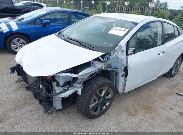 JTDKAMFU2M3139896 2021 TOYOTA PRIUS White 