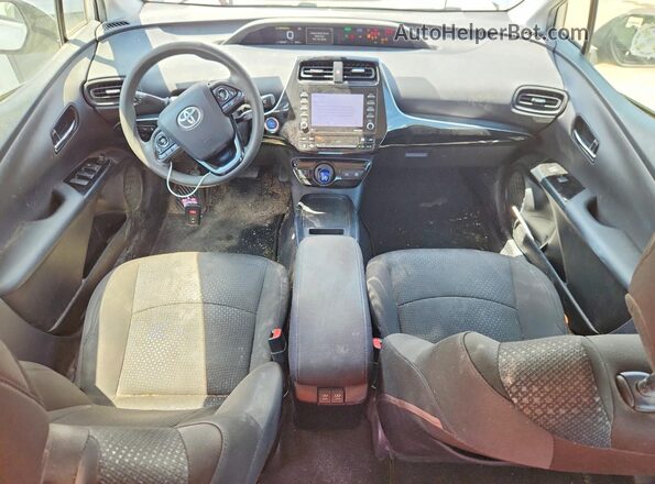 JTDKAMFU2M3145794 2021 TOYOTA PRIUS Silver Vista del salpicadero