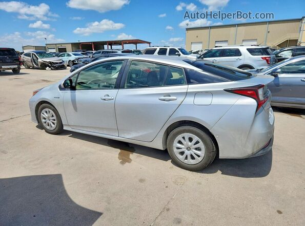 JTDKAMFU2M3145794 2021 TOYOTA PRIUS Silver Trasero izquierdo