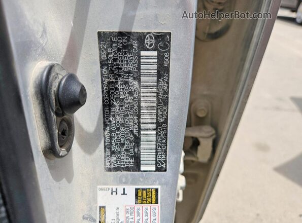 JTDKAMFU2M3145794 2021 TOYOTA PRIUS Silver Vista del compartimento del motor