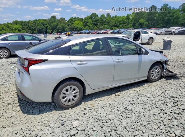 JTDKAMFU2M3151644 2021 TOYOTA PRIUS Silver Задня права чверть