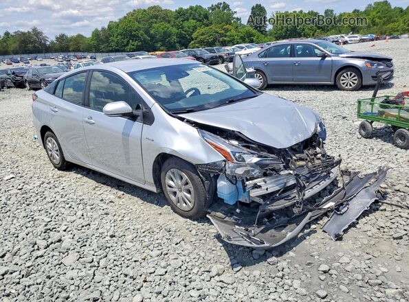 JTDKAMFU2M3151644 2021 TOYOTA PRIUS Silver Передня права чверть