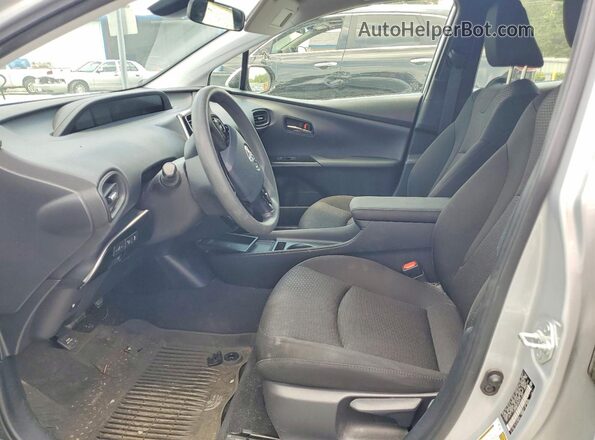 JTDKAMFU2M3151644 2021 TOYOTA PRIUS Silver Вид салону спереду