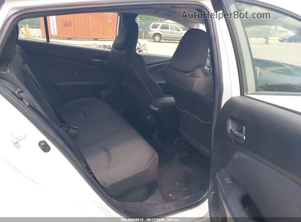 JTDKAMFU2M3152602 2021 TOYOTA PRIUS White VIN կոդի պիտակի տեսք
